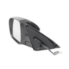 Kamshing-Espejo Retrovisor Exterior de 9 pines para Subaru Forester 2011 2012, conjunto de espejo retrovisor lateral 2
