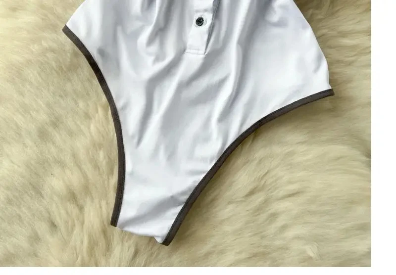 Hotsweet Playsuit-Sets für Damen, ärmellos, schmal geschnitten, rückenfrei, ausgehöhlter Body + Falten-Minirock mit elastischer Taille, sexy Club-Anzüge – Detail 6