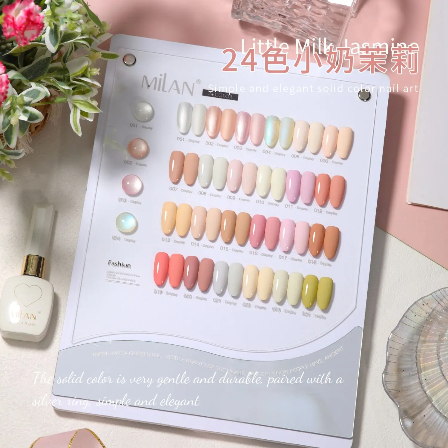 24 قطعة/الوحدة الربيع الصيف الآيس كريم هلام مسمار مجموعة طلاء الأظافر نقع قبالة معكرون اللون UV LED الورنيش مسمار الفن الحلوى هلام البولندية 15 مللي