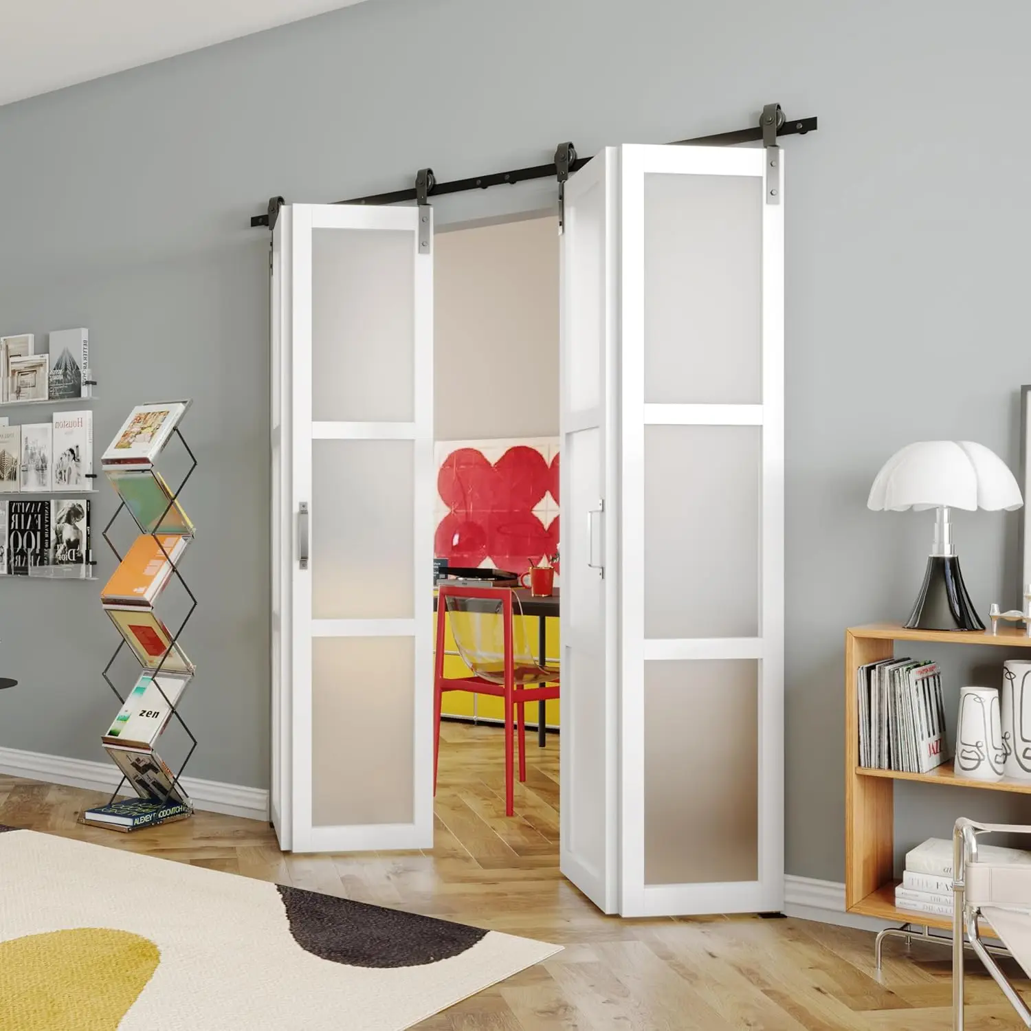 Bi-Fold Sliding Barn Door 72