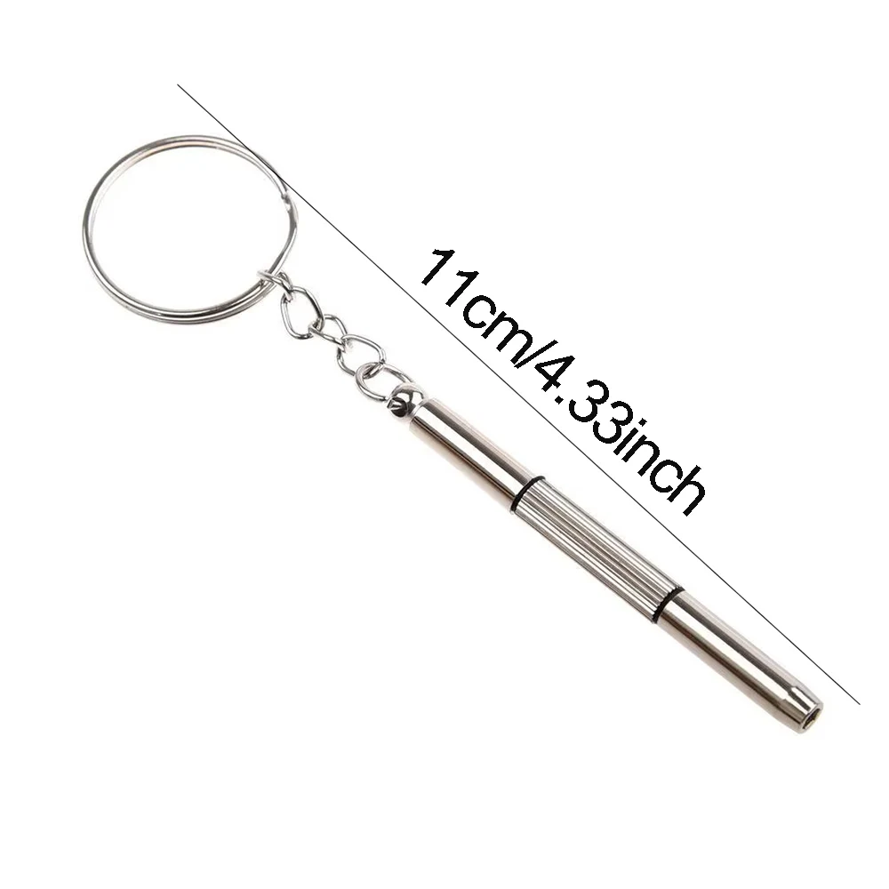 3pcs Glasses Screwdriver Portable Multifunctional Three In One Small Screwdriver Glasses Watch Phone Three Purpose Repair Tool