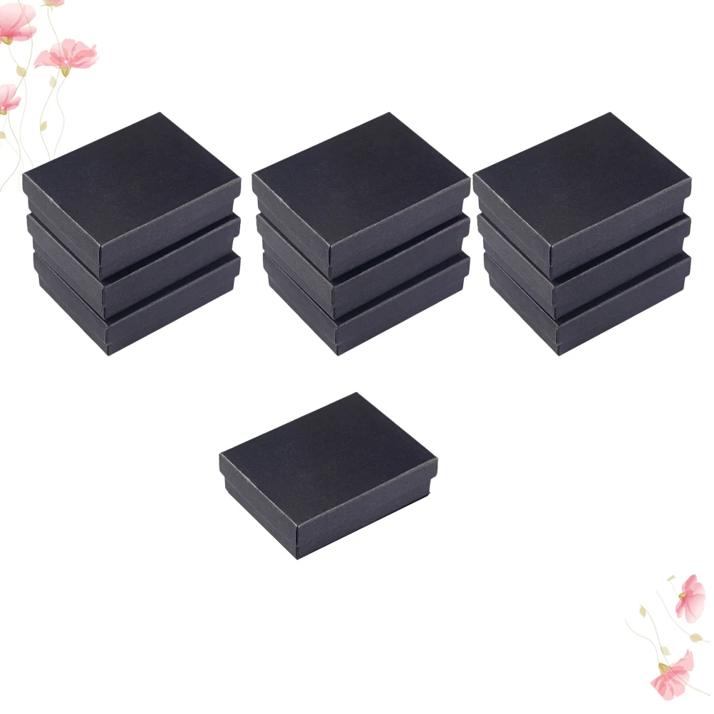 

10 Pcs Jewelry Storage Box Large Capacity Container Organizer Necklace Durable Fashion