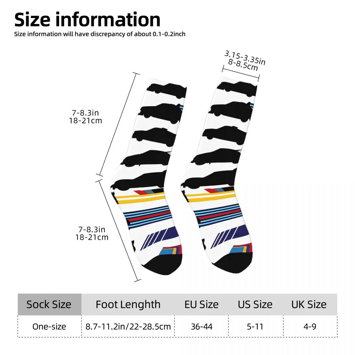 Group B Rally Class Of 1986 Crew Socks for Women Men Accessories Rallying Rally Car Racing Lover Comfortable Non-slip Socks