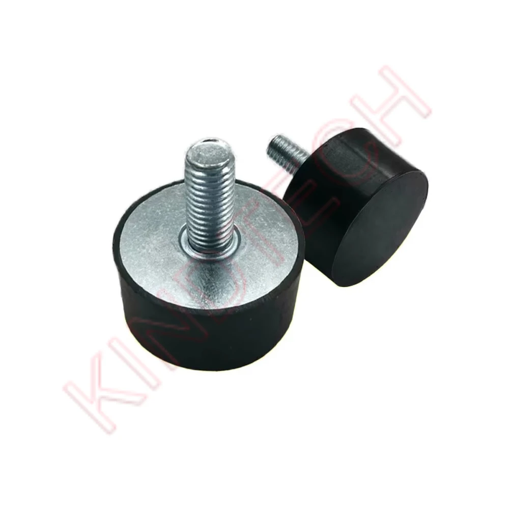 1-10 قطعة موضوع واحد الذكور نهاية M3 M4 M5 M6 M8 M10 المطاط امتصاص الصدمات عزل جبل VE-نوع المثبط ضياء 8-60 مللي متر تحطم الوسادة