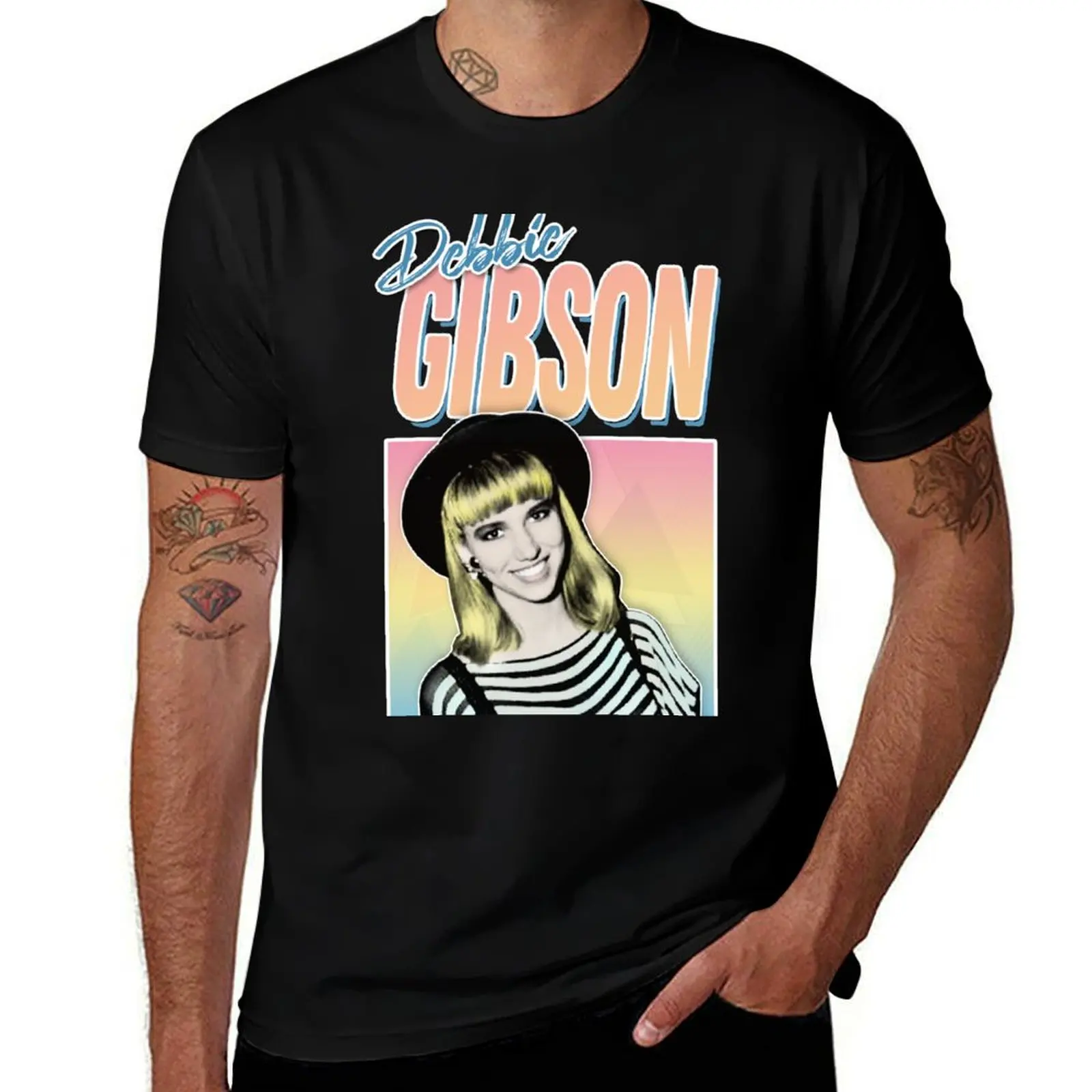 

Debbie Gibson 80s Styled Aesthetic Design T-Shirt Man t-shirt luxury designer rapper graphic tees plus size tops t shirt for men