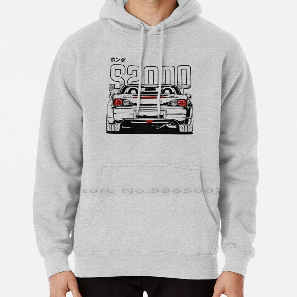 S2000 Ap2 Hoodie Sweater 6xl Cotton Modern Concept Mockup Style Engine Fast Road Drive Sign Speed Car Icon Classic Retro Car