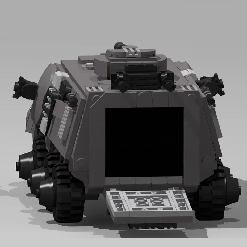 646 PCS Star Fighting Light Utility Transport/Räder MOC Anpassen Modulares Baustein-Design DIY Spielzeug Weihnachtsgeschenk