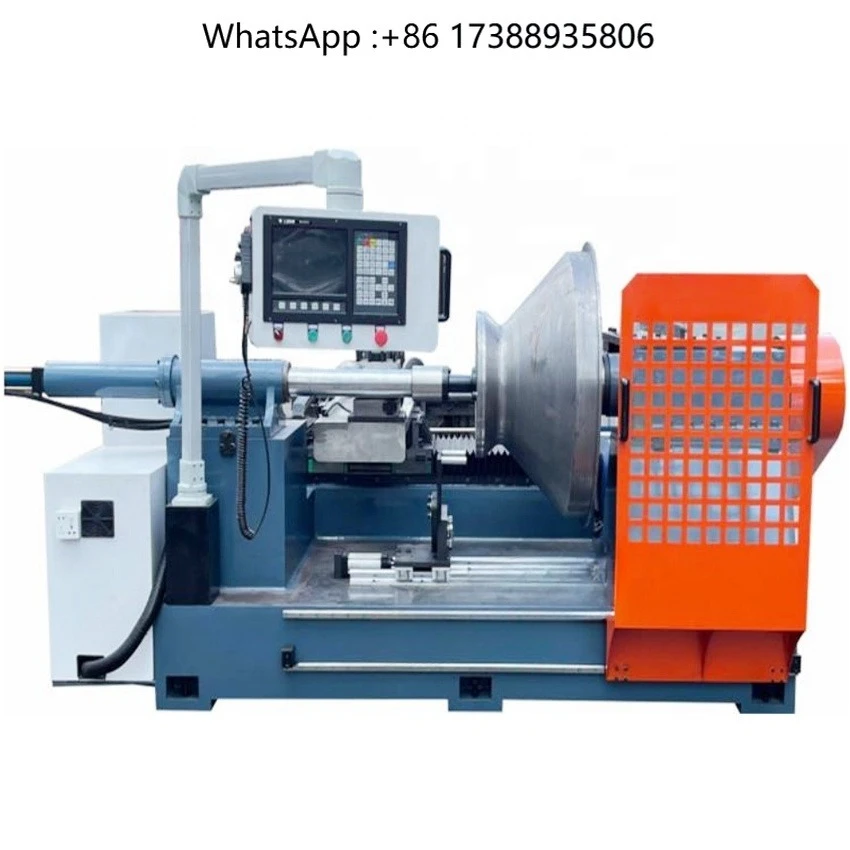 CNC Metal Hydraulic Flange Spinning Machine for Making Spinning Aluminum Copper Bottle Lamp Cookwares