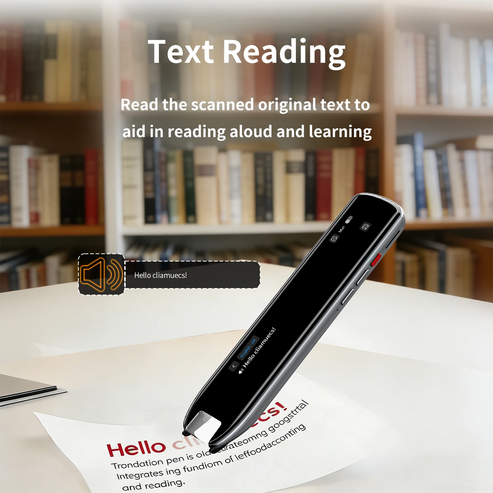 Übersetzungsstift Scanner Lesestift 142 Sprachen Übersetzung Text Sprache Smart Recording Pen Sprach-Offline-Übersetzer für Reisen – Detail 5