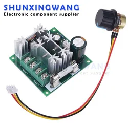 DC 6-90V 15A Pulse Width PWM Motor Speed Controller Switch Drehzahlregler Schalter 1000W PLC control