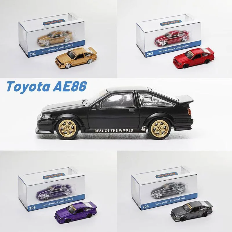 

DCT 1:64 Toyota Wide Body AE86 Alloy Car Model Boy Gift Collection Ornaments