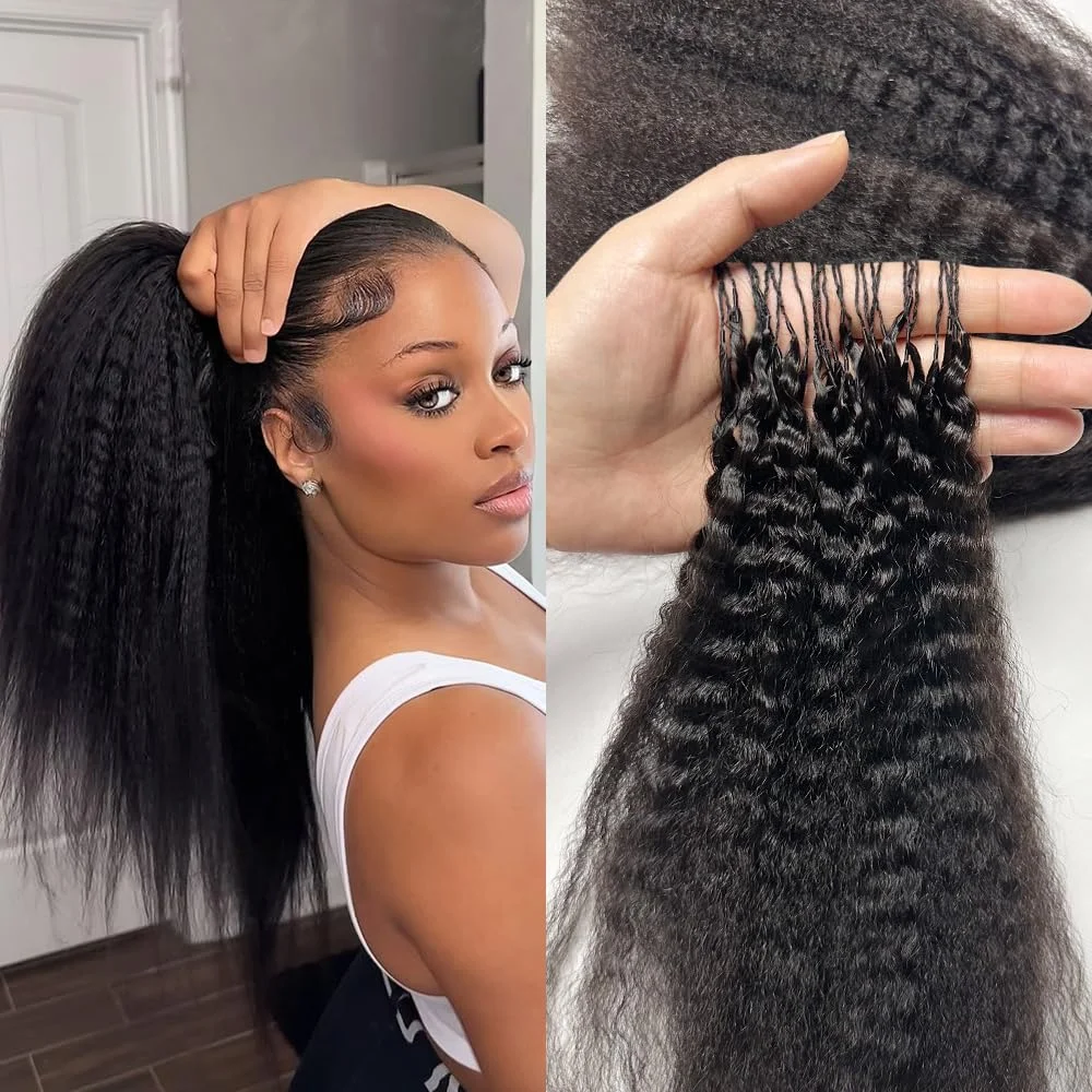 

Наращивание волос крючком Feather Crochet: натуральные прямые волосы Kinky Straight, невидимые бесшовные пряди для чернокожих женщин