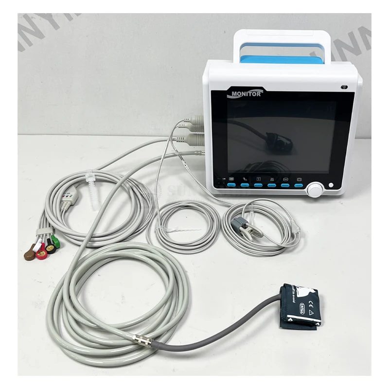 SY-W003 Lightweight Design Animal Vital Signs Monitor Vet Monitoring System for Mobile Clinics & Farms AC&DC Built-in Battery