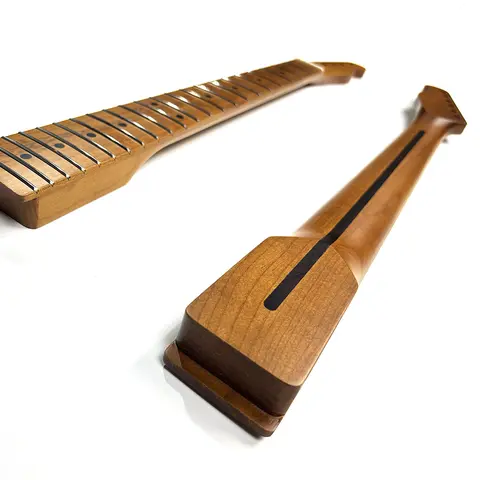 टीएल नेक 22 फ्रेट्स साटन रोस्टेड मेपल विद रोज़वुड स्ट्राइप टेलीकास्टर स्टाइल गिटार नेक रिप्लेसमेंट स्टेनलेस स्टील 8 best sales फेंडर नेक - №1