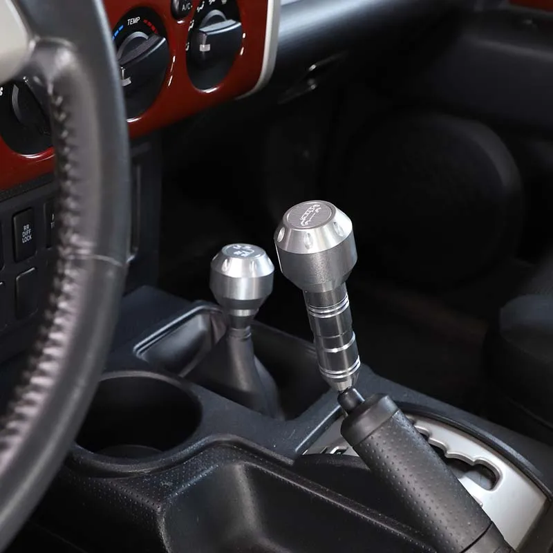 For Toyota FJ Cruiser 2007-2021 Car Gear Grip Head Shift Knob Modification Aluminum alloy interior Accessories