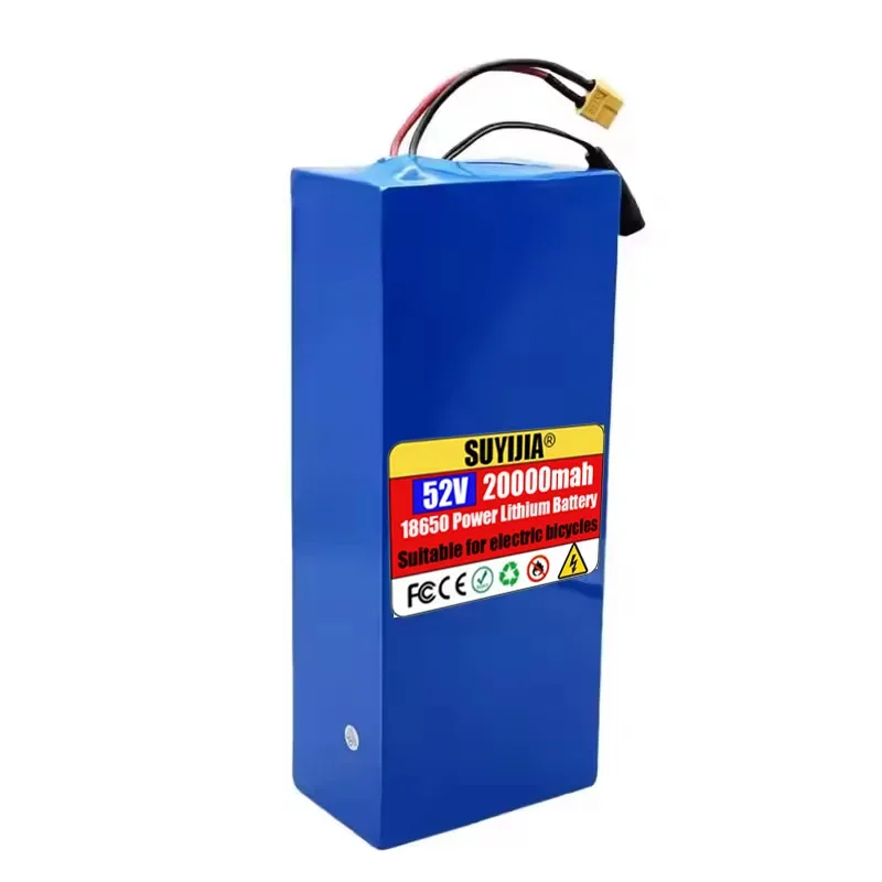 52V 20000mah 18650 14S5P Large Capacity Lithium Battery, Suitable for Electric Tools for Motorcycles, RVs Camping Backup Battery