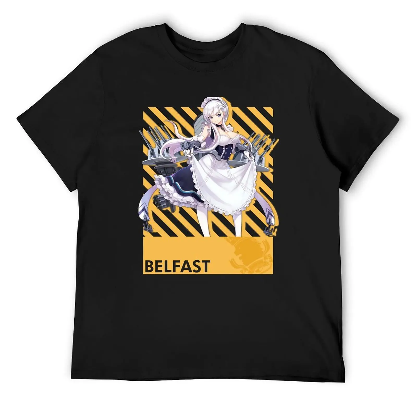 

Belfast - Azur Lane - Typography 5 T-Shirt sublime blacks customizeds Short sleeve tee men