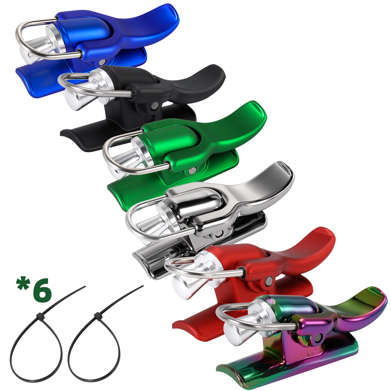 Sougayilang Fishing Finger Guard Alloy Lightweight Casting Finger Saver Durable Fishing Accessory for Sea Freshwater Fishing