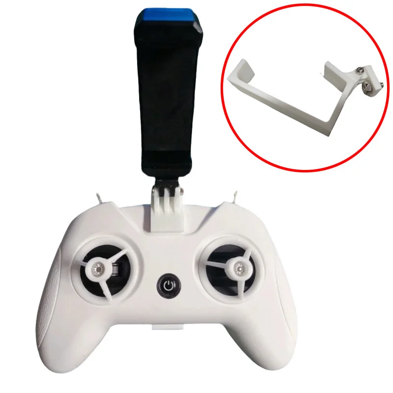 1PCS 1/4 Interface FPV Monitor Phone Holder 3D Printed Adjustable angle Screen Bracket for BetaFPV LiteRadio 2 SE Remote Control