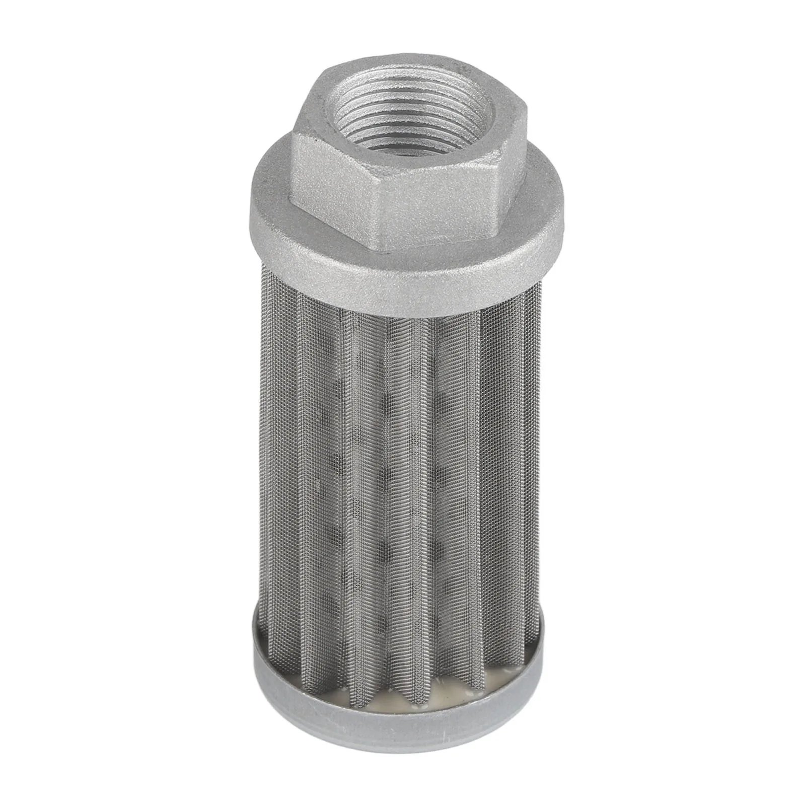 Hydraulic Suction Valve Stainless Steel Mesh Oil Filter Replacement Fuel Strainer Tube Connection