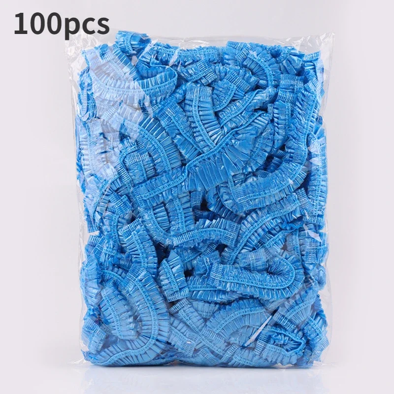 Disposable Shower Cap Covers, Waterproof Hair Caps