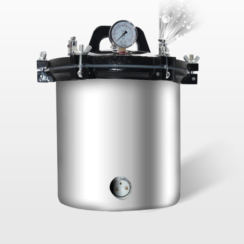 

18L24L stainless steel portable high pressure medical dental sterilization pot disinfection pot