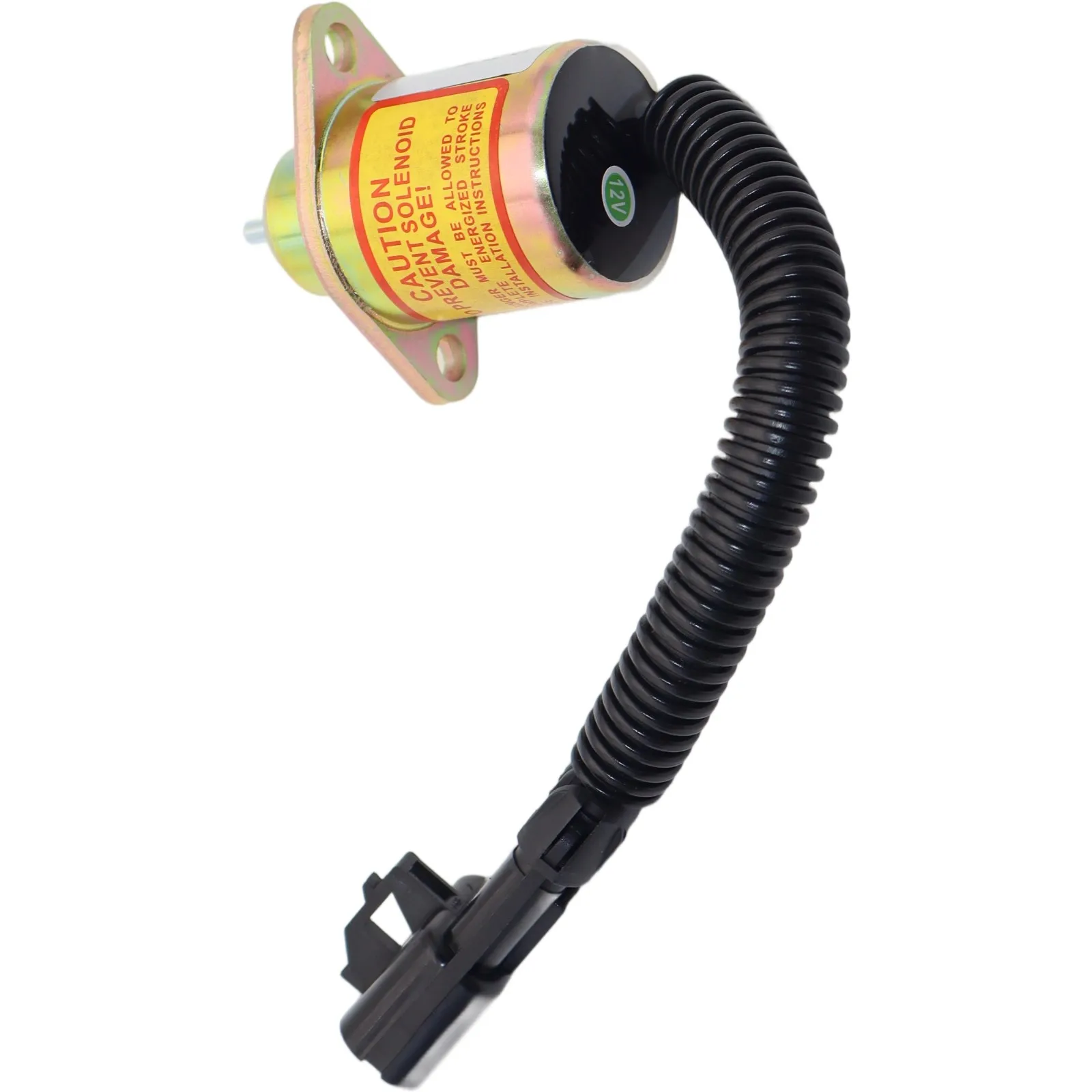 Kraftstoffabschaltmagnetventile 1503ES-12S5SUC5S, kompatibel mit Yanmar 119653-77950 119285-77950 12VDC – Detail 3
