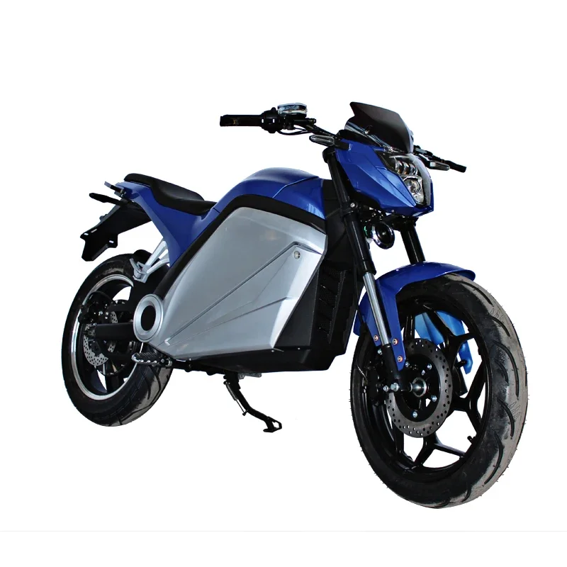 2024 latest model 2000/3000W 72V adult electric street bike with high speed and fast charging