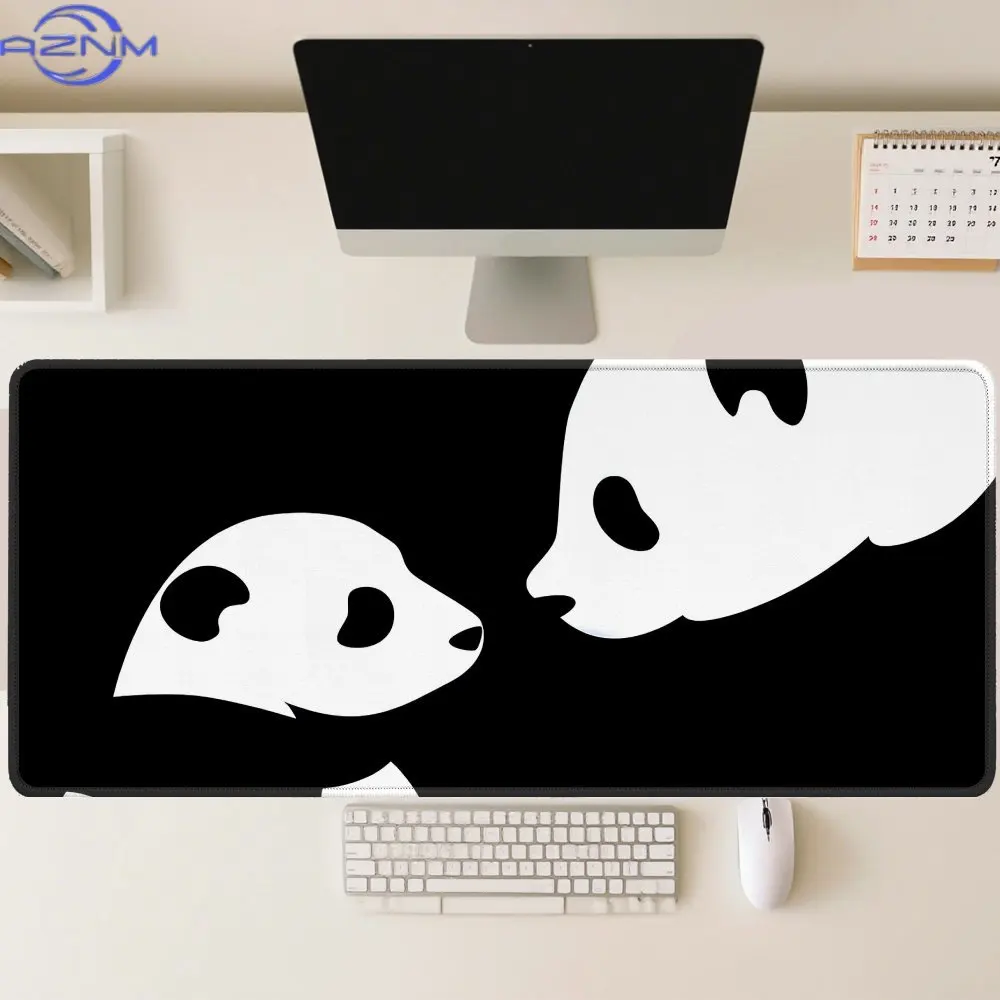 Snow Mouse Pad Desk Pad Computer Pad 2D Flat XXL XL L Super Big Large Gaming Mouse Pad, Desktop Decor Desk Pad, Cute Men Women O