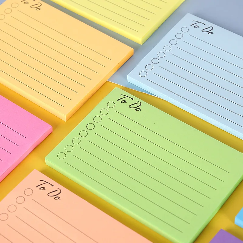 50 листов, блокноты для записей, блокноты, бумага для записей, горизонтальная линия, список дел, проверочный лист, ежедневник, блокнот, бумажная бумага, корейские школьные канцелярские принадлежности