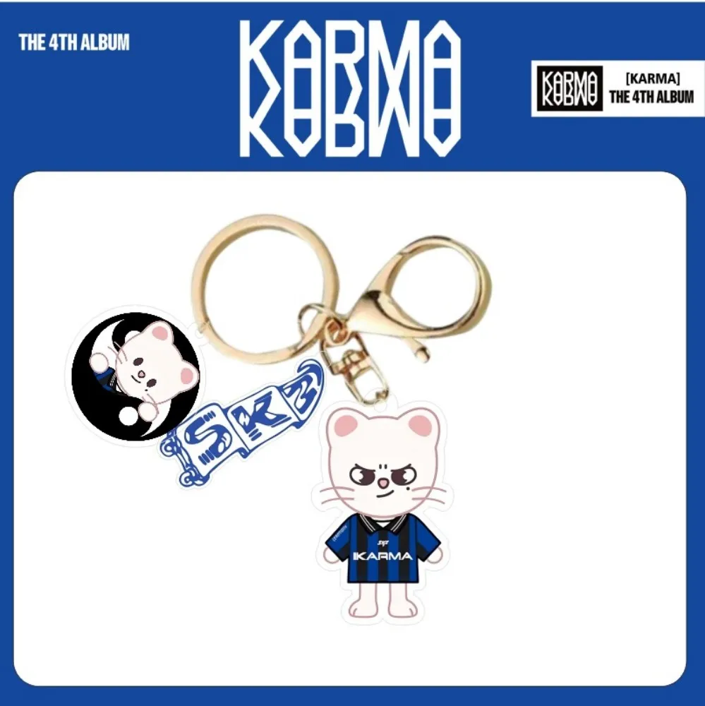 

StrayKids Новый SKZOO StrayKids мультяшный брелок акриловый кулон «Звездная неделя» на складе