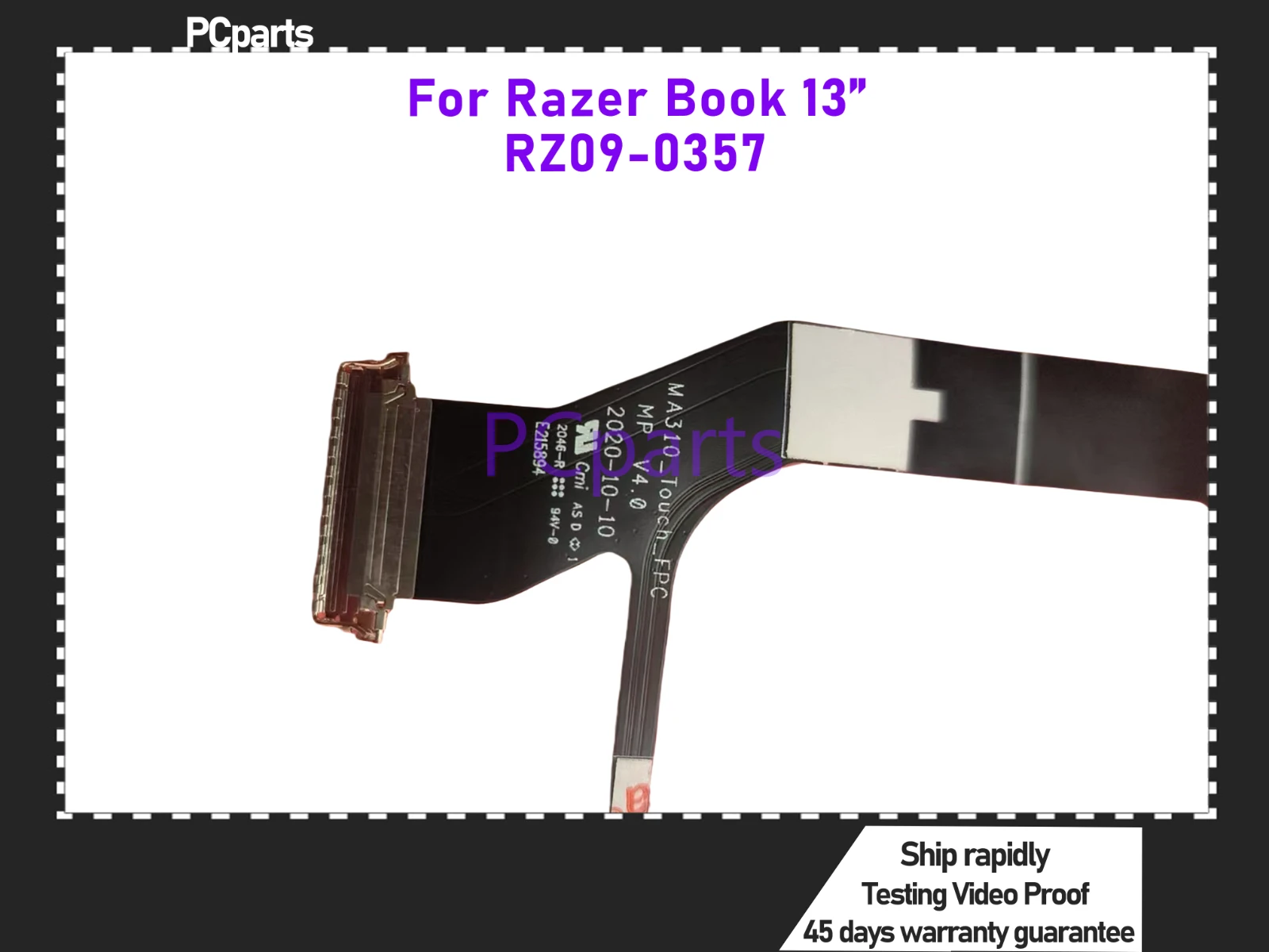 PCparts RZ09-0357 New Original Display Screen LCD Cable For Razer