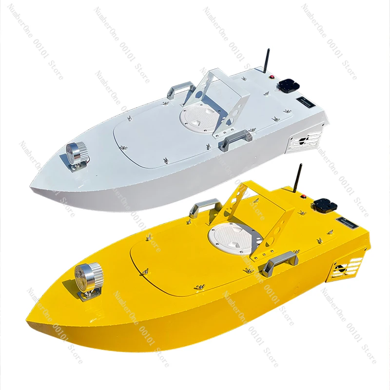 

High-horsepower stainless steel net pulling boat Remote control trawl boat Automatic decoupling under the net Silent under the n