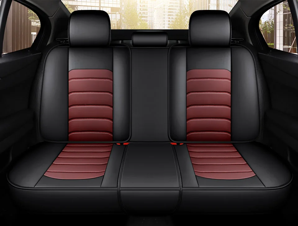 Leder-Sitzbezug für Skoda Octavia 2, Superb 3, Karoq, BMW E60, E61, Touring – Autozubehör, Innenraum, Dropshipping, Komplettset. – Detail 17