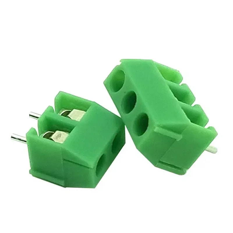 

10pcs KF3.96-2P Through Hole Mount Screw TermInal Block Connector 300V/10A 3.96mm Pitch 2PIN 3PIN