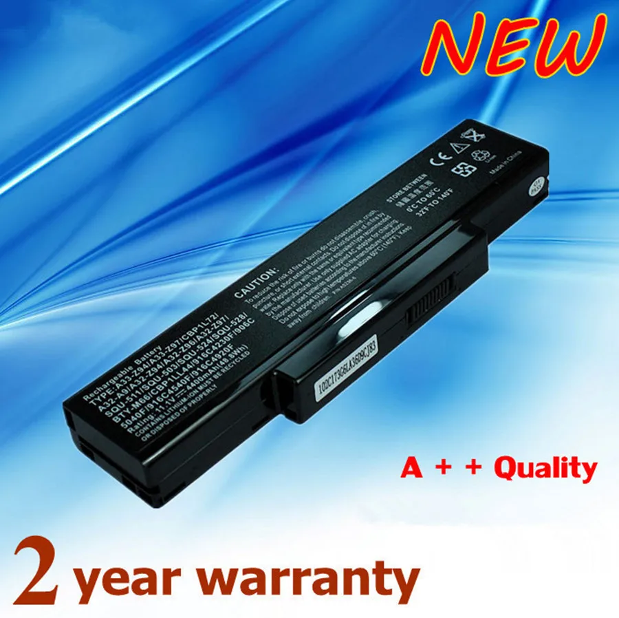 

SQU-528 Laptop Battery For ASUS A9 A9C A9R A9Rt A9T A9W F2 F2F F2Hf F2J F2Je F3 F3E F3F F3H F3J F3Ja F3Jc F3JF F3Jm