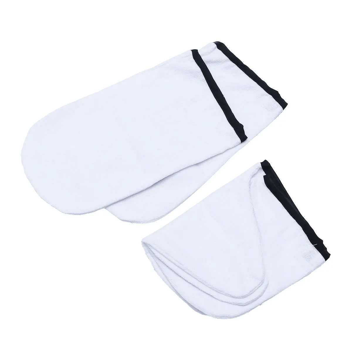 

2Pairs Cotton Paraffin Wax Gloves and Foot Covers for Hand Foot Heat Retention Therapy Warm Nourishing Skin Care