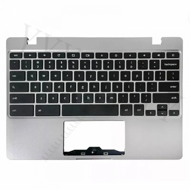 

Y + BA98-01976A Новый для Samsung Chromebook4 XE310XBA Клавиатура с упором для рук, США, серебристый