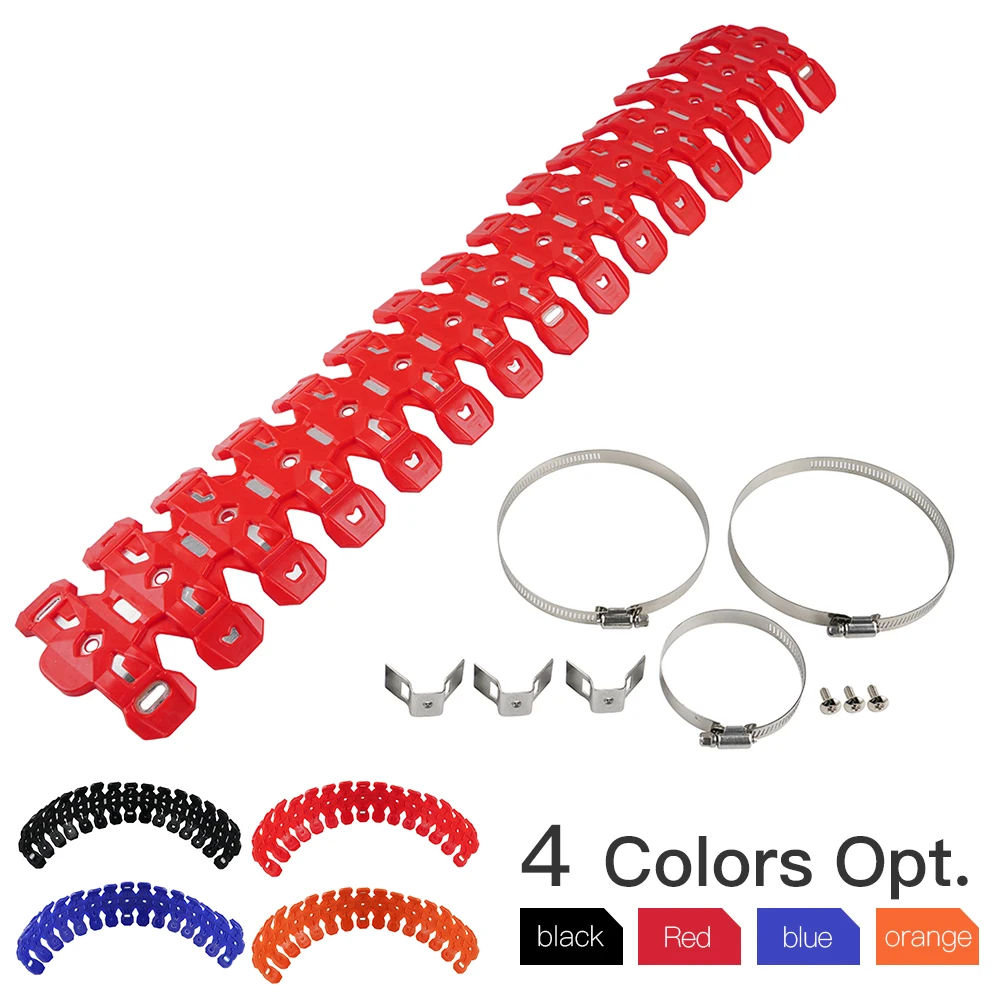 (EU-Lager) Für Beta RR 300 RR 250 KTM EXC 300 SX 125 GasGas EC TM EN MX Sherco SE-R Auspuff-Schalldämpferrohr Hitzeschutzabdeckung – Detail 4