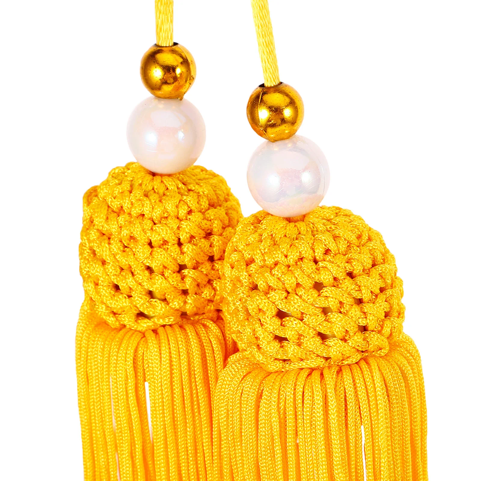 

Chinese Tai Chi Sword Tassel Hanging Pendant Secure Attachment Bright Color Sword Tail Tassel Decor for Martial Arts Training