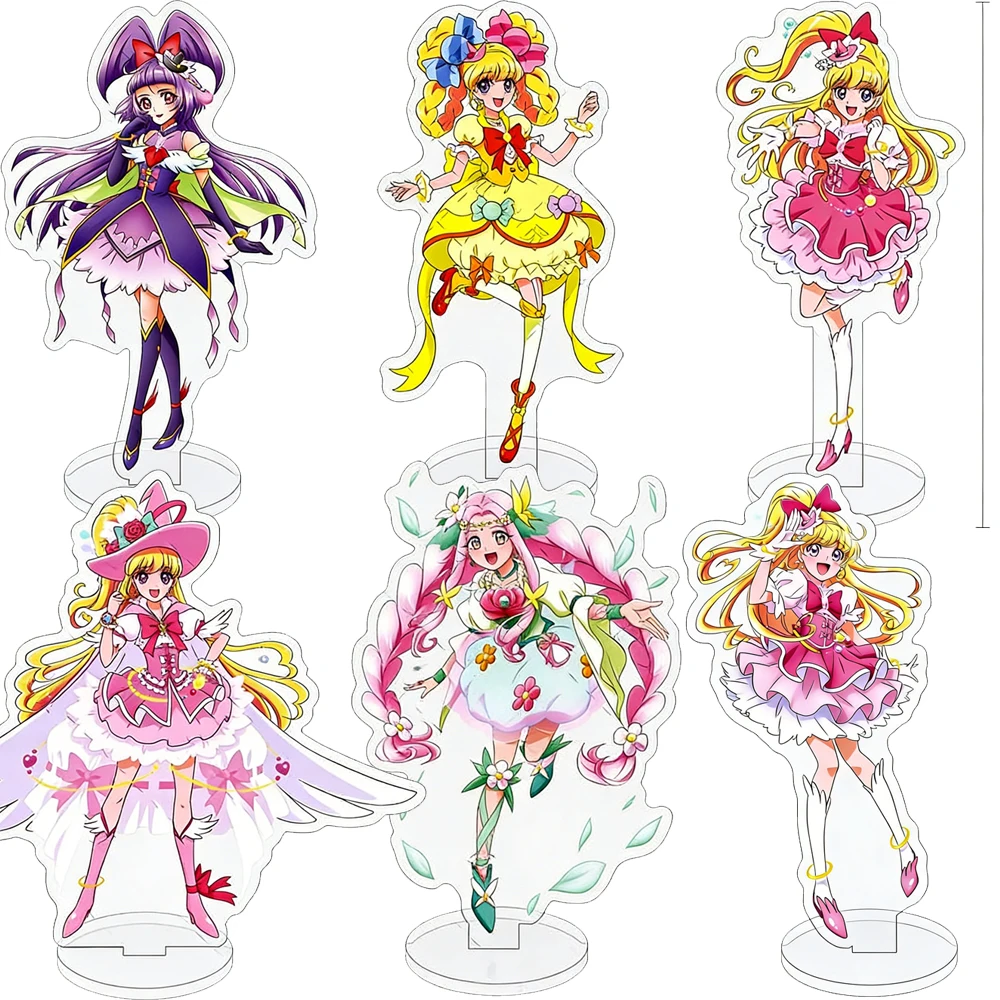 

Maho Girls Precure Stand Up Sign Anime Cartoon Surrounding Acrylic Desktop Ornaments Student Collection Model Toys Birthday Gift