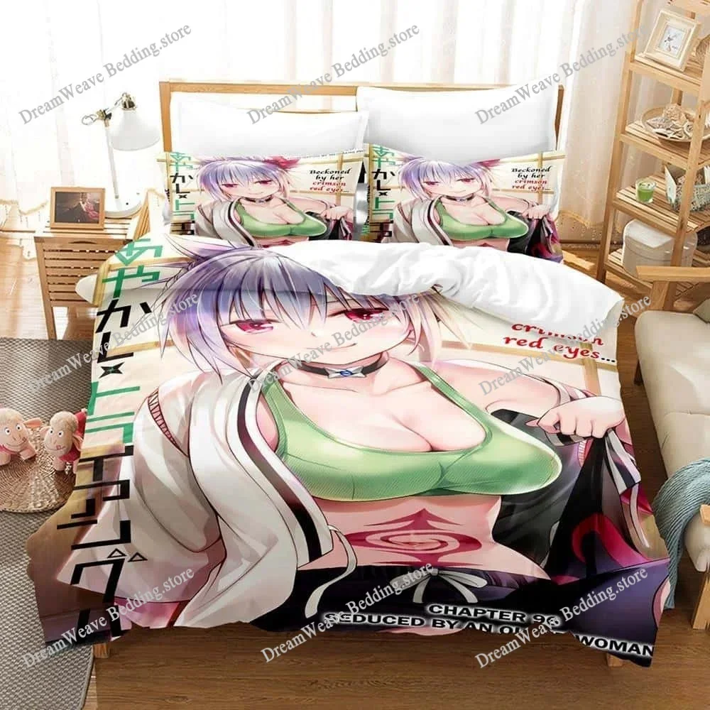 Fashion 3d Print Anime Akame Ga Kill Bedding Set Boys Girls Twin Queen Size Duvet Cover Pillowcase Bed Kids Adult Home Textiles
