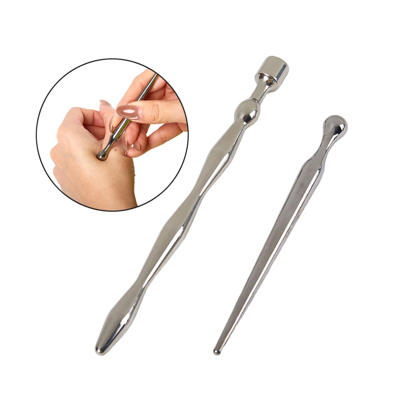 

1PCS Stainless Steel Manual Acupuncture Pen Trigger Point Massager For Body Meridian Pain Relief Deep Tissue Massage Tool