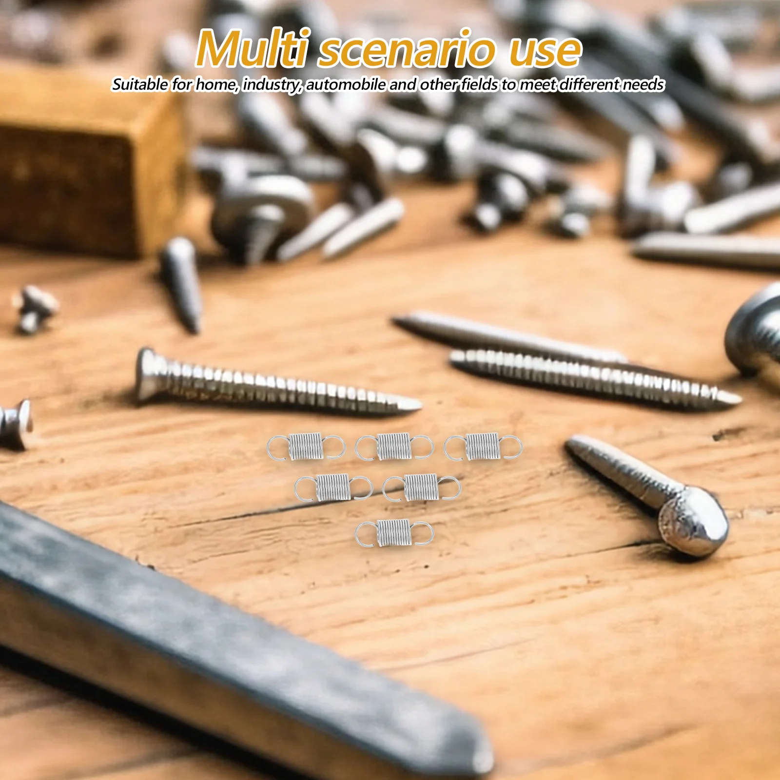 

20 Pcs Spring Stainless Steel Hammock Chair to Stretch Hook Gym Suspension Extension Hanger