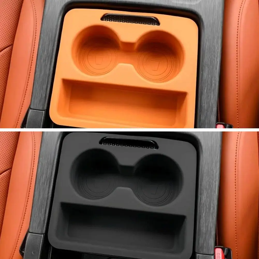 For Haval H9 24-25 Push-pull Box Protective Pad Car Central Control Sliding Tray Interior Silicone Storage Pad Auto Armrest Box
