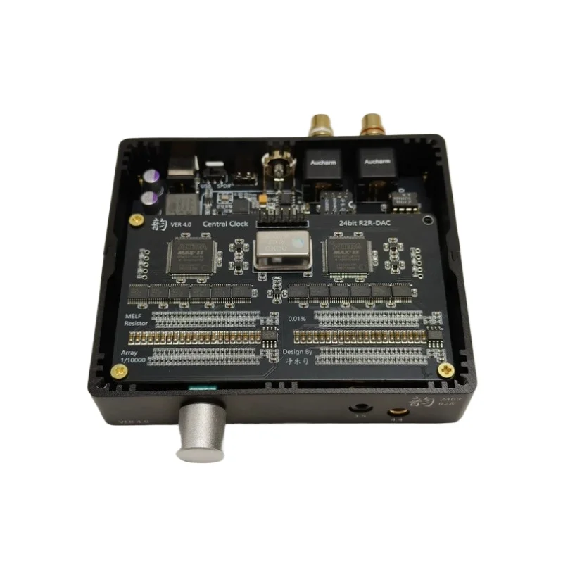 

R2R decoder V4, zero background noise, one ten thousandth precision resistor (0.01%) dynamic compensation 24 bit decoder
