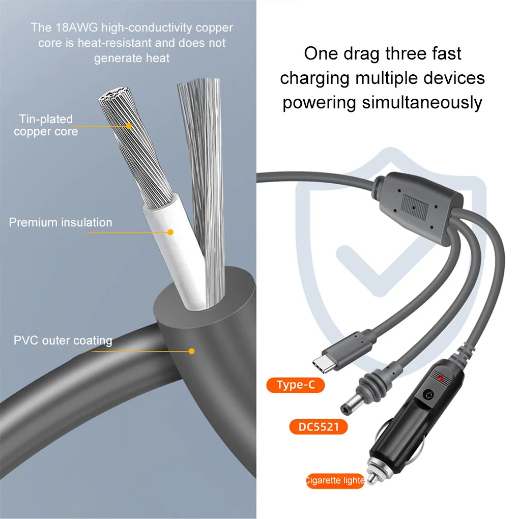 3 In 1 Star Link Mini Cable Power Cable Power Adapter Waterproof Extension Accessories
