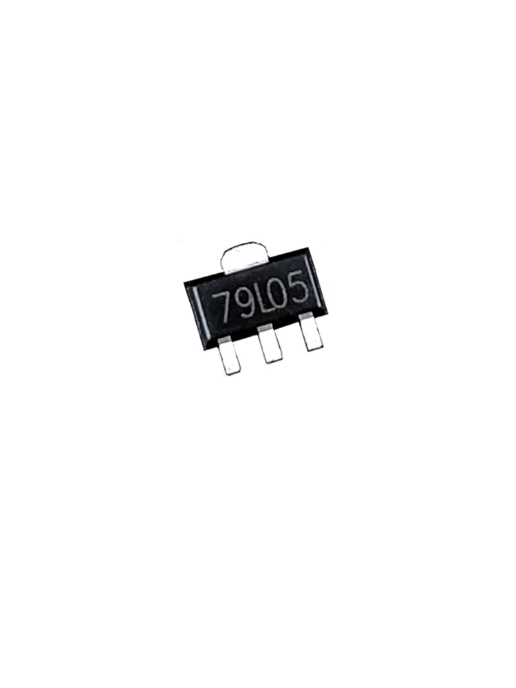 (100pcs) CJ79L05 79L05 SOT-89 SMD Three-Terminal Voltage Regulator Positive