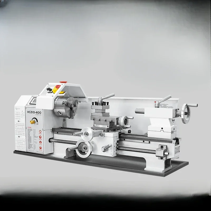 

Desktop Lathe Industrial Grade High Precision Woodworking Metalworking Lathe HC210