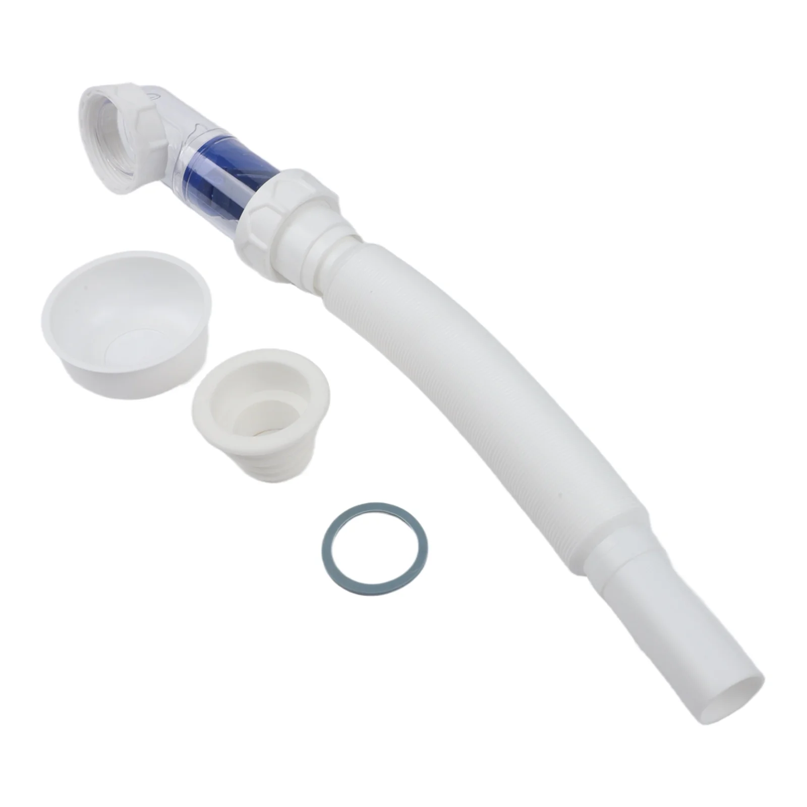 Compatible With Standard Pipes Flexible Drainage Pipe Extendible Drain Pipe 360-Degree Rotating Design For Standard Pipes